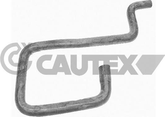 Cautex 752941 - Шланг радіатора autocars.com.ua