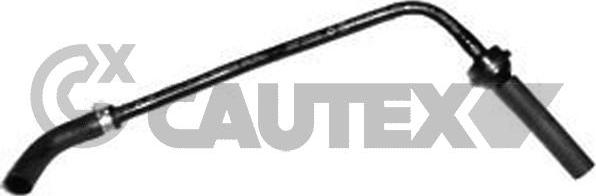 Cautex 753121 - Трубка, клапан повернення ОГ autocars.com.ua