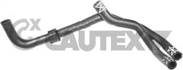 Cautex 753168 - Шланг, теплообмінник - опалення autocars.com.ua