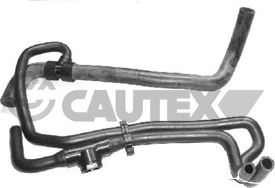 Cautex 753473 - Шланг радіатора autocars.com.ua