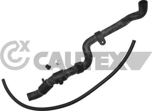 Cautex 753500 - Шланг радіатора autocars.com.ua