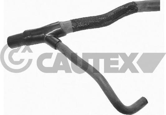 Cautex 753512 - Шланг радіатора autocars.com.ua