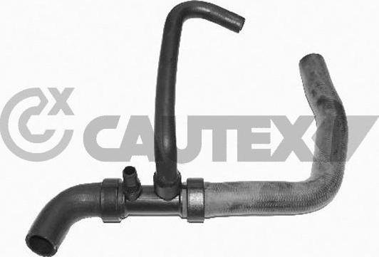 Cautex 753518 - Шланг радіатора autocars.com.ua