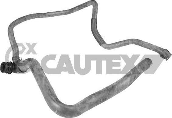 Cautex 753550 - Шланг радіатора autocars.com.ua