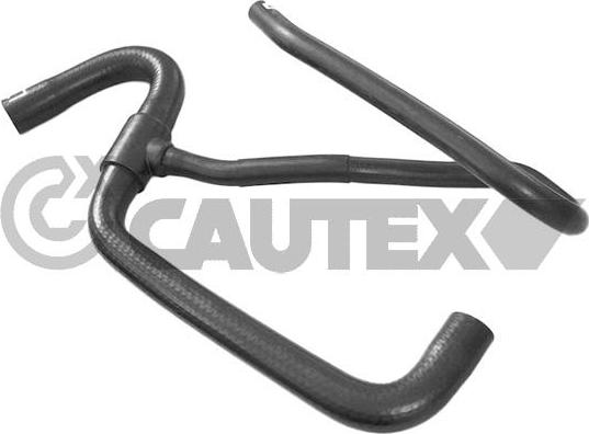 Cautex 753633 - Шланг радіатора autocars.com.ua