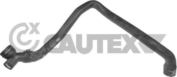 Cautex 753635 - Шланг радіатора autocars.com.ua