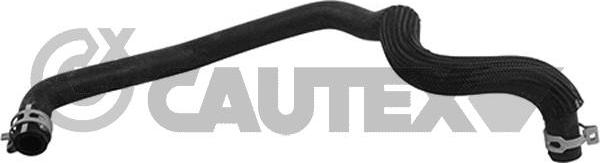 Cautex 753825 - Шланг радіатора autocars.com.ua