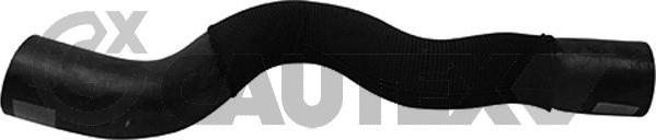 Cautex 753832 - Шланг радіатора autocars.com.ua