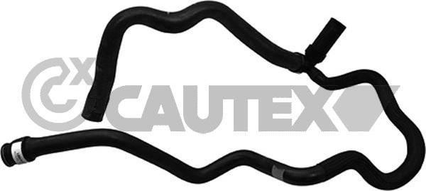 Cautex 753837 - Шланг радіатора autocars.com.ua