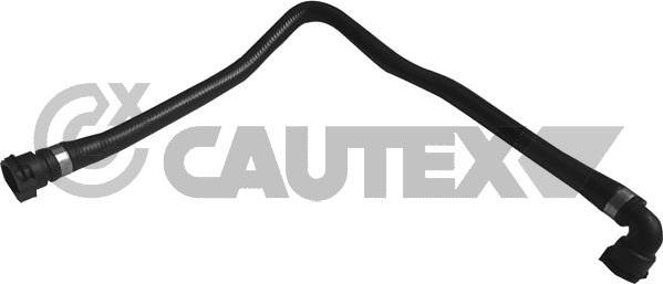 Cautex 753955 - Шланг радіатора autocars.com.ua