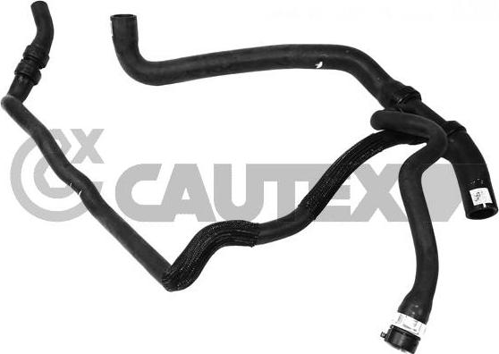 Cautex 753987 - Шланг радіатора autocars.com.ua