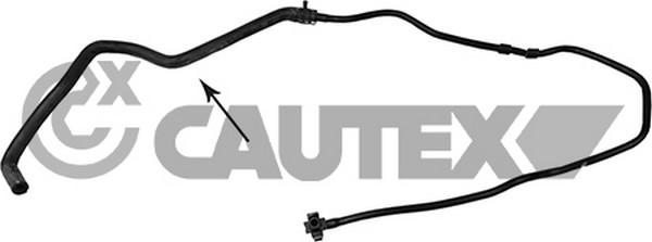 Cautex 754057 - Шланг радіатора autocars.com.ua