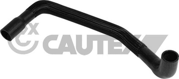 Cautex 754081 - Шланг радіатора autocars.com.ua