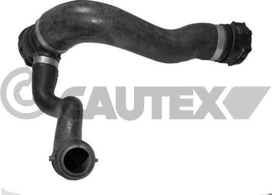 Cautex 754115 - Шланг радіатора autocars.com.ua