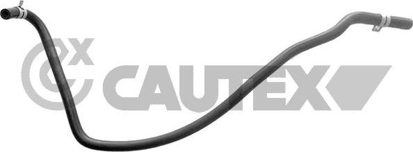 Cautex 754362 - Шланг радіатора autocars.com.ua