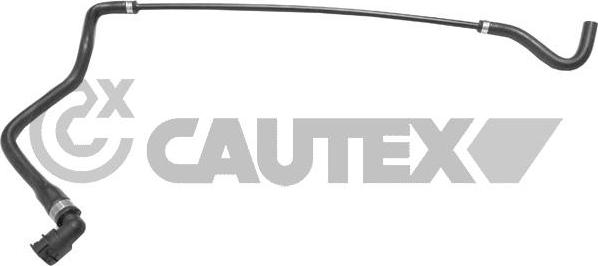 Cautex 754365 - Шланг радіатора autocars.com.ua