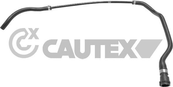 Cautex 754366 - Шланг радіатора autocars.com.ua