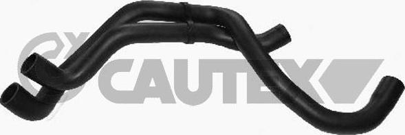 Cautex 754415 - Шланг радіатора autocars.com.ua