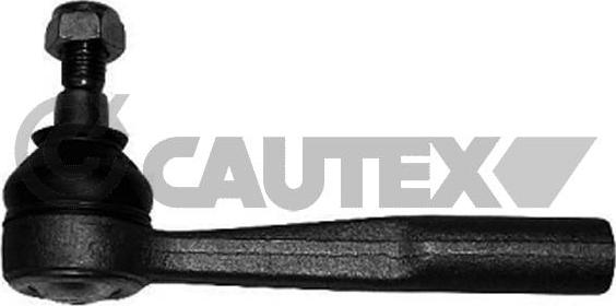 Cautex 754987 - Наконечник рульової тяги, кульовий шарнір autocars.com.ua