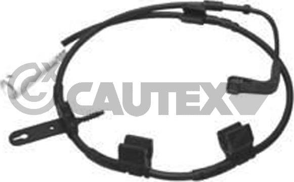 Cautex 755095 - Сигналізатор, знос гальмівних колодок autocars.com.ua