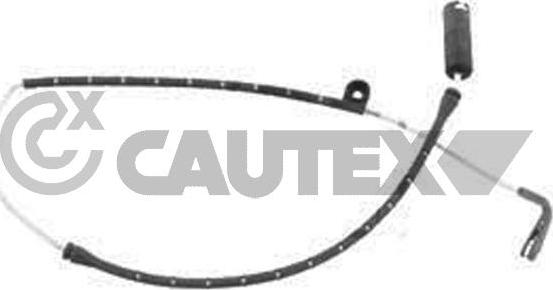 Cautex 755109 - Сигналізатор, знос гальмівних колодок autocars.com.ua