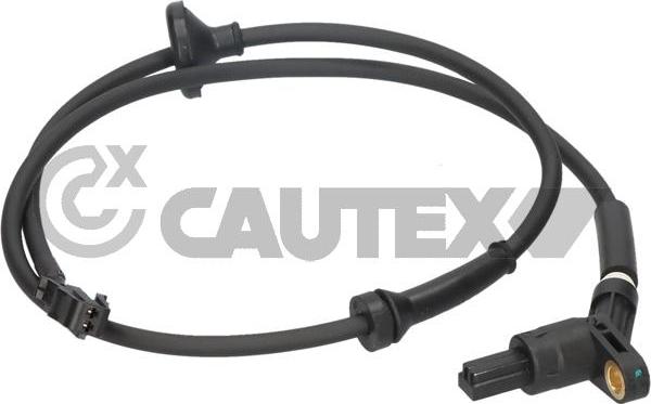 Cautex 755138 - Датчик ABS, частота обертання колеса autocars.com.ua