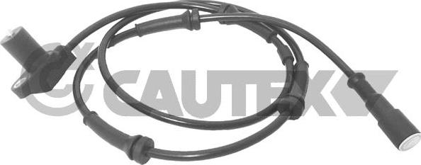 Cautex 755143 - Датчик ABS, частота обертання колеса autocars.com.ua
