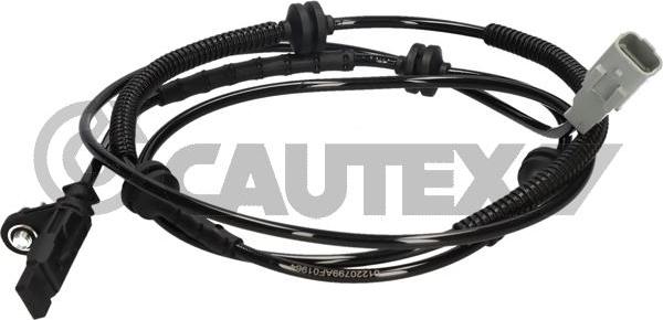 Cautex 755164 - Датчик ABS, частота обертання колеса autocars.com.ua