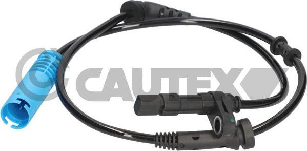 Cautex 755192 - Датчик ABS, частота обертання колеса autocars.com.ua