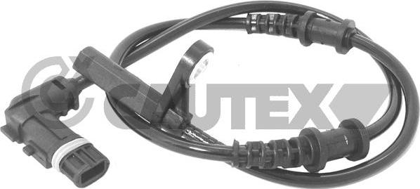 Cautex 755210 - Датчик ABS, частота обертання колеса autocars.com.ua