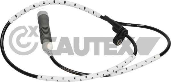 Cautex 755235 - Датчик ABS, частота обертання колеса autocars.com.ua