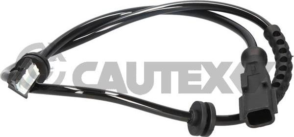 Cautex 755251 - Датчик ABS, частота обертання колеса autocars.com.ua