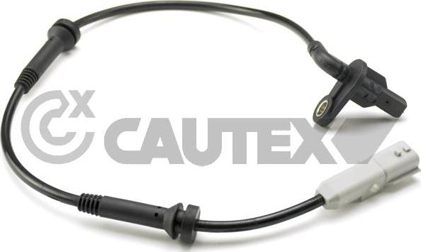 Cautex 755261 - Датчик ABS, частота обертання колеса autocars.com.ua