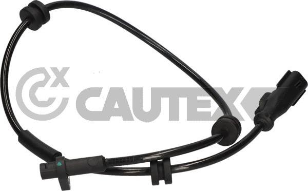 Cautex 755271 - Датчик ABS, частота обертання колеса autocars.com.ua
