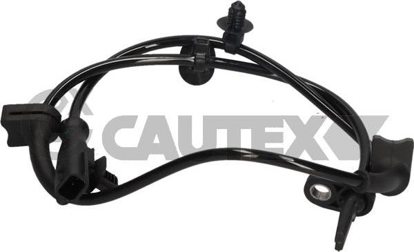Cautex 755273 - Датчик ABS, частота обертання колеса autocars.com.ua