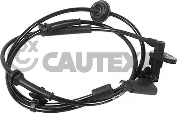 Cautex 755279 - Датчик ABS, частота вращения колеса autodnr.net