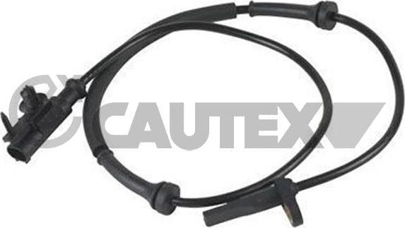 Cautex 755304 - Датчик ABS, частота вращения колеса autodnr.net