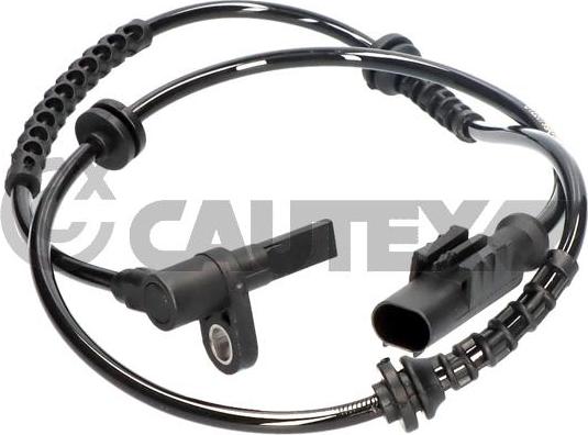 Cautex 755334 - Датчик ABS, частота обертання колеса autocars.com.ua