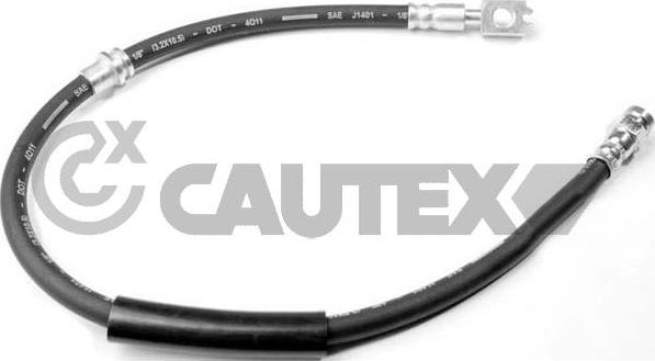 Cautex 755748 - Гальмівний шланг autocars.com.ua