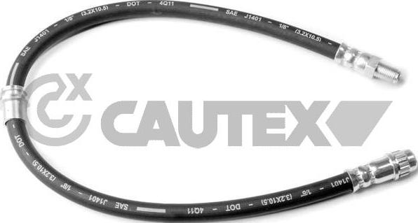 Cautex 756019 - Гальмівний шланг autocars.com.ua