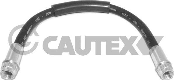 Cautex 756048 - Гальмівний шланг autocars.com.ua