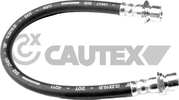 Cautex 756173 - Гальмівний шланг autocars.com.ua