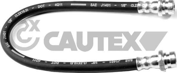 Cautex 756236 - Гальмівний шланг autocars.com.ua