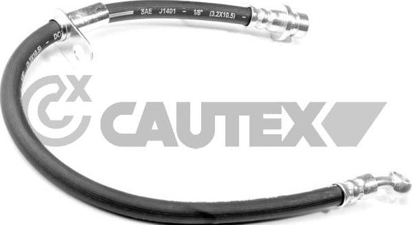 Cautex 756690 - Гальмівний шланг autocars.com.ua