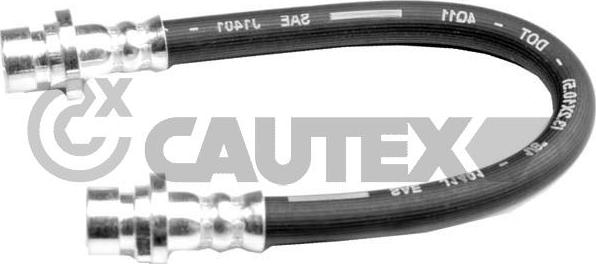 Cautex 756718 - Гальмівний шланг autocars.com.ua