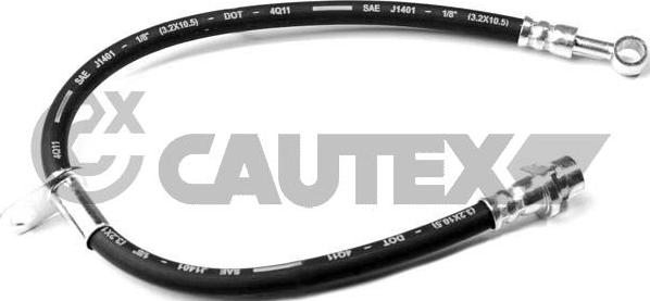 Cautex 756738 - Гальмівний шланг autocars.com.ua