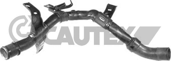 Cautex 757199 - Шланг радіатора autocars.com.ua