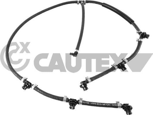 Cautex 757294 - Шланг, витік палива autocars.com.ua