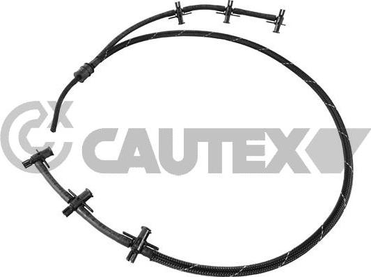 Cautex 757316 - Шланг, витік палива autocars.com.ua