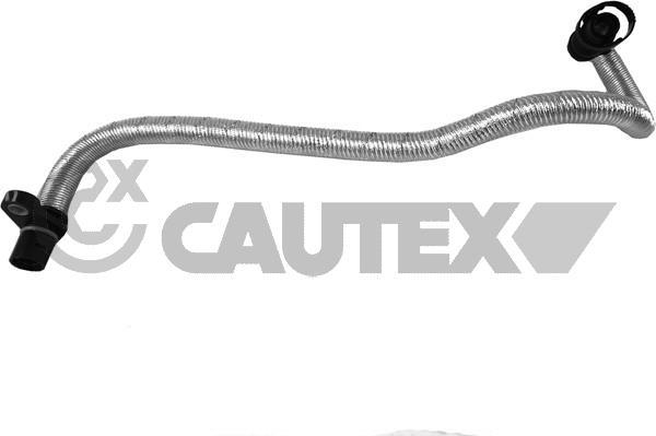 Cautex 757366 - Шланг, вентиляція картера autocars.com.ua